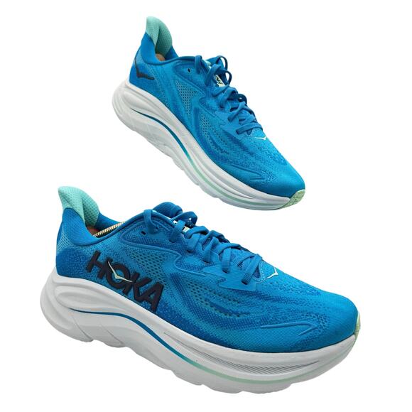 Hoka One One Other - Hoka One One Clifton Hoka Blue Skyward Blue Road Running Sneakers Men’s 8.5